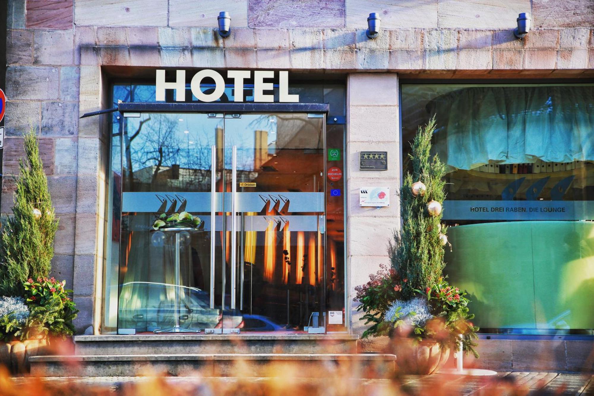 Hotel Drei Raben Nürnberg Kültér fotó