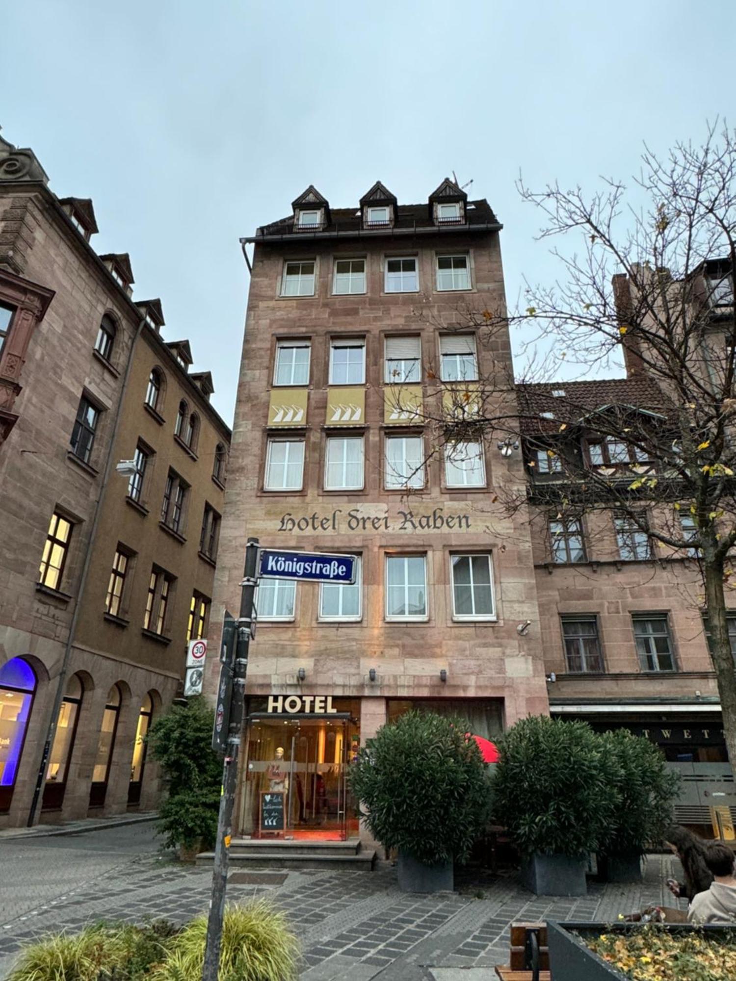 Hotel Drei Raben Nürnberg Kültér fotó