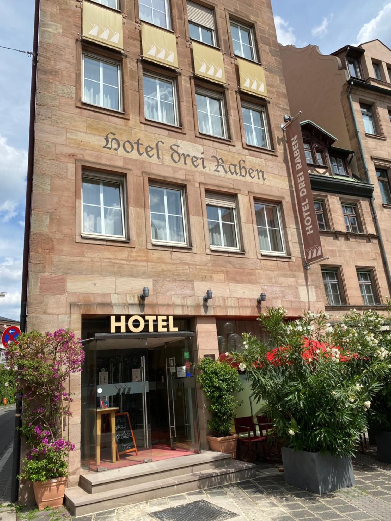 Hotel Drei Raben Nürnberg Kültér fotó