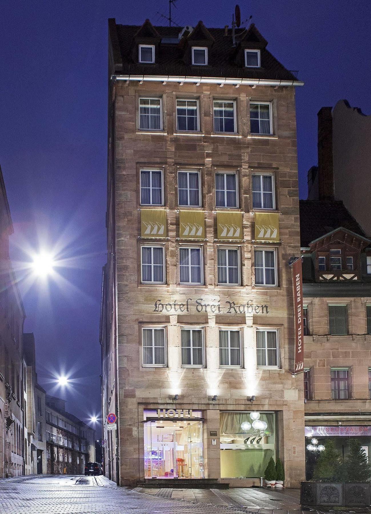 Hotel Drei Raben Nürnberg Kültér fotó
