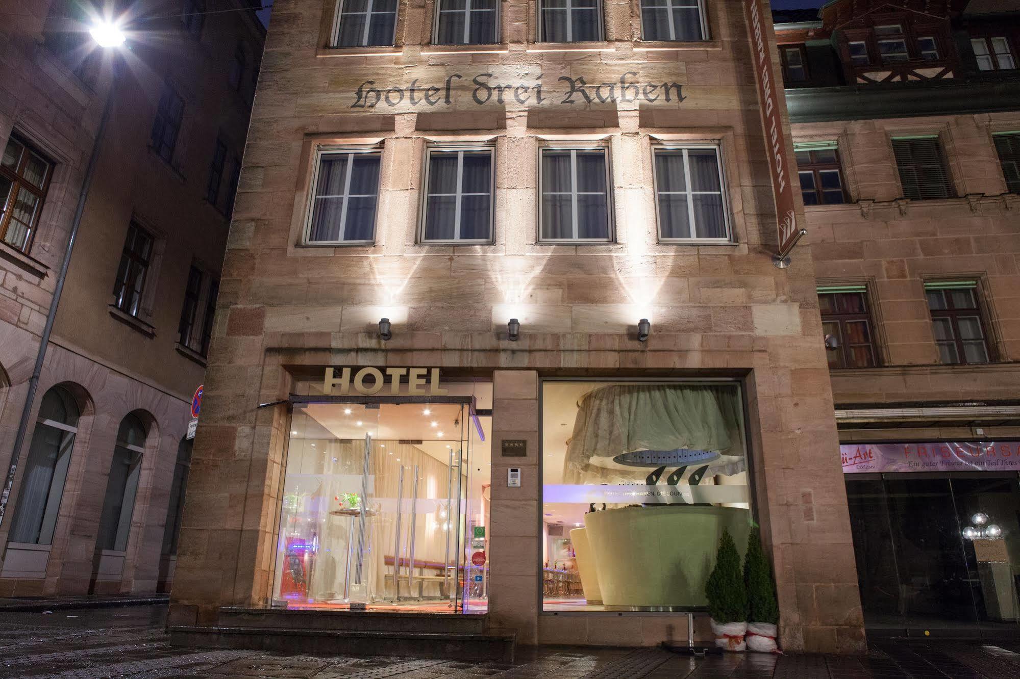 Hotel Drei Raben Nürnberg Kültér fotó